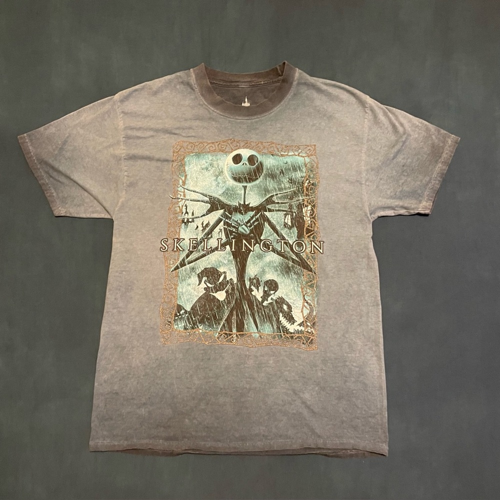 Disney Parks Jack Skellington Nightmare Before Christmas T-Shirt Sz Adult L